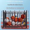 Outdoor Mobile Basketball Storage Cart for Schools