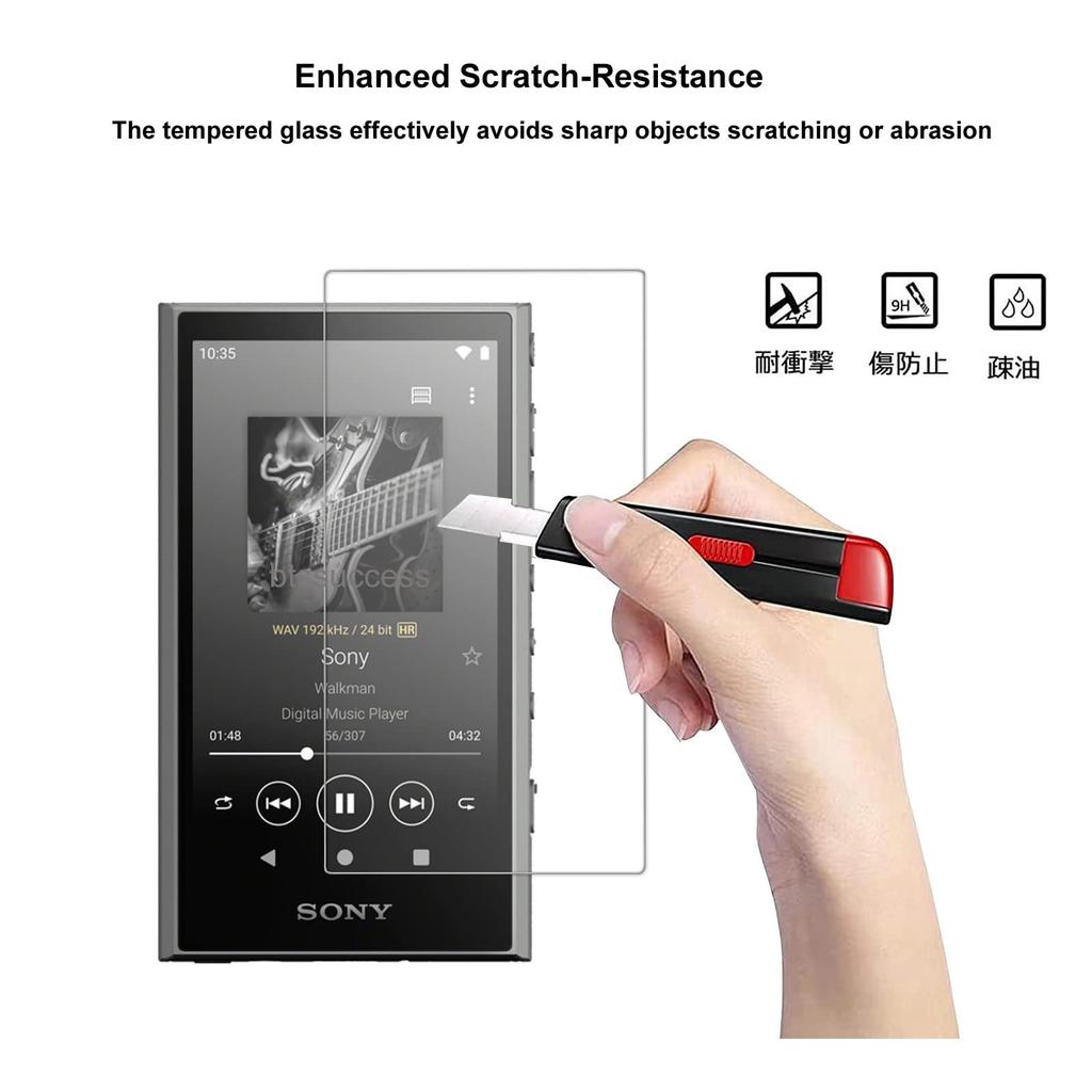 Applicable To Sony Walkman Series Soft Clear TPU Protective Shell Skin Case Cover Thin Lightweight Shockproof Case and NW-A300 NW-A306 NW-A307