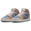 Air Jordan 1 Mid SS GS Zen Sneakers da Bambino Blu Egeo-Tempesta Canapa FN7452-400