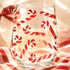 Reindeer Patterned Glasses Christmas Cocktails Glass, Santa Snowman Tree Design Tumbler, 300ml Lead-free Coffee Mug Holiday Drinkware for Cocktail