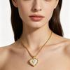 Minimalist Heart Necklace with Zirconia - Elegant, Stylish, and Versatile Birthday Gift