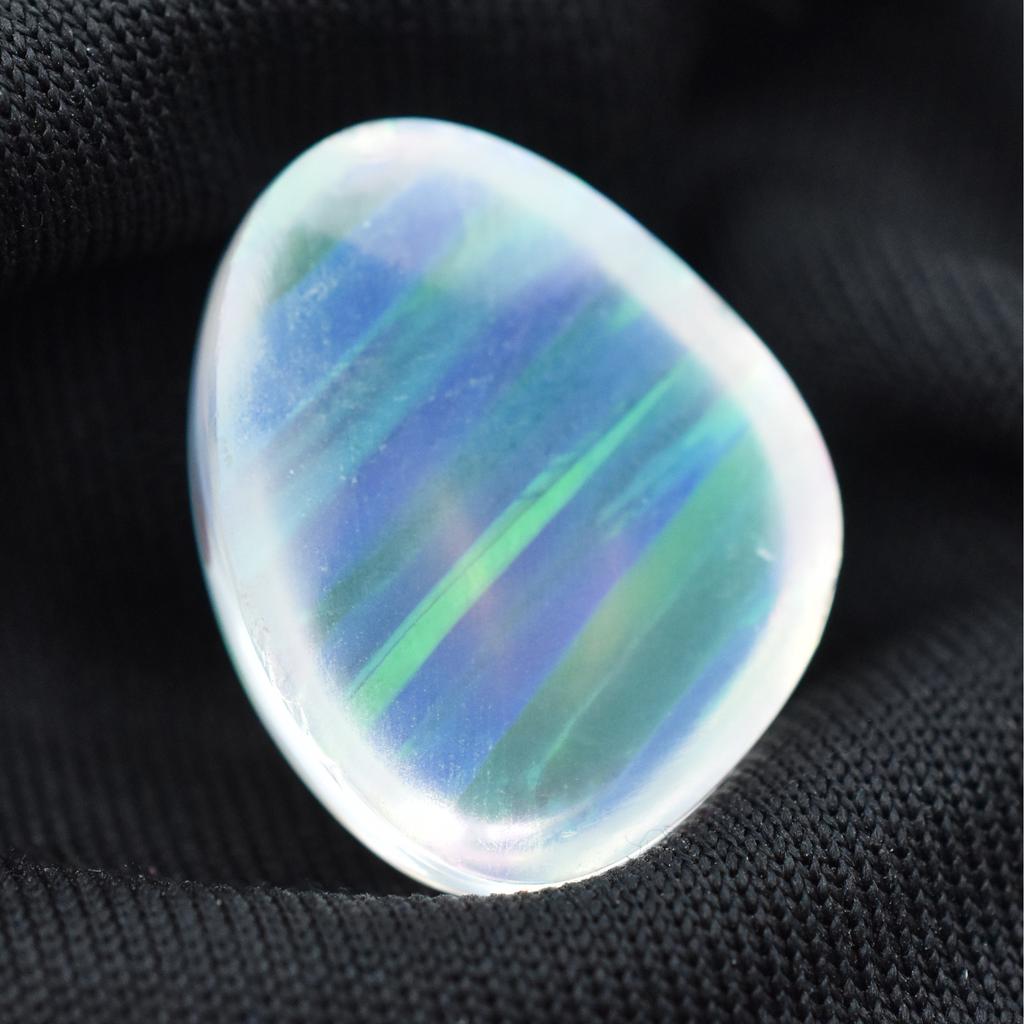 Lab-Created Opal Loose Gemstone 12.95 ct Multi-Color Fancy Shape October Birthday Birthstone