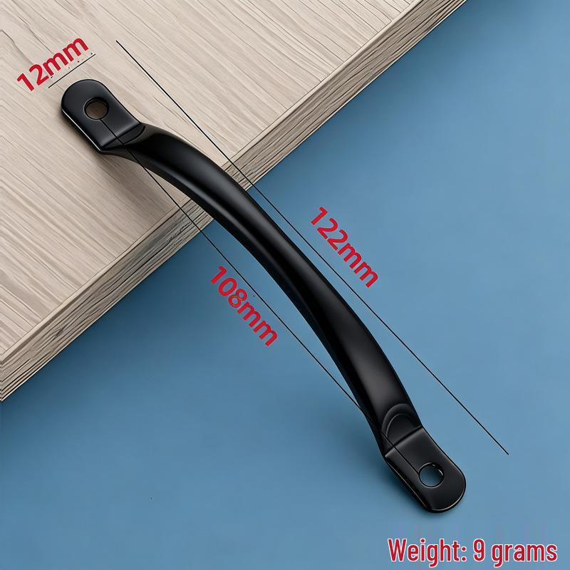 Curved Stainless Steel Handle for Cabinet, Drawer, or Door