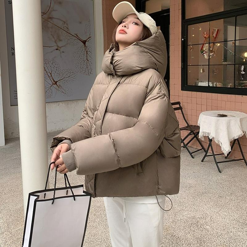 Down Padded Jacket Women's Winter Short Thickened Fashion Padded Jacket Loose Design Padded Jacket