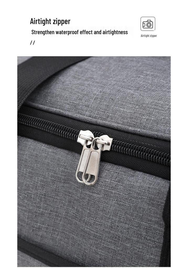 Waterproof Large Picnic Bag with PEVA Insulation and Shoulder Strap