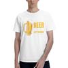 1 Piece Without Graphic 100 Cotton Tshirt Beer Day Tops Tees For Unisex