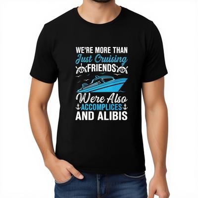 Black Summer Teenagers Tshirt Were More Than Just Cruising Friends Were Also Accomplices And Alibis Short Sleeve Cotton