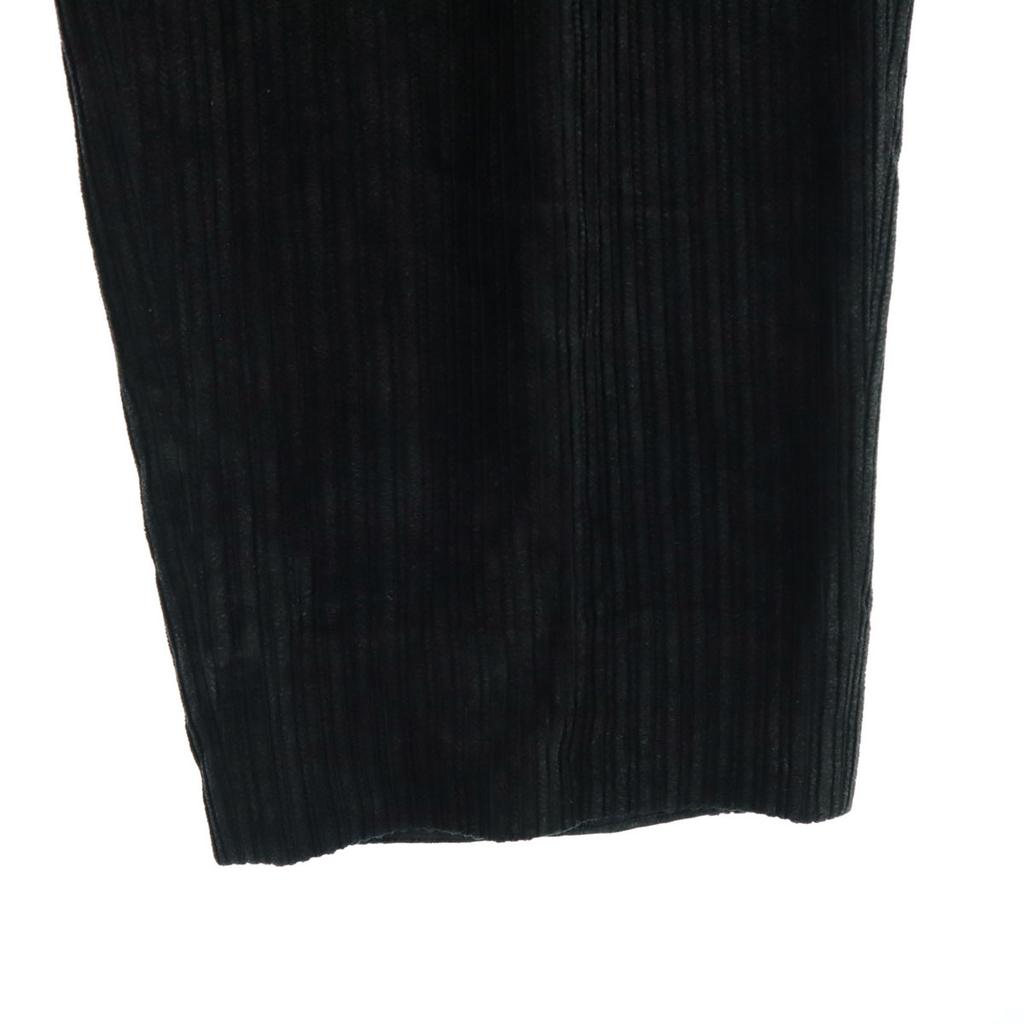 LANVIN CLASSIQUE Dazai Corduroy pants 97 black Men's Used