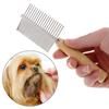 Dual-side Pet Grooming Brush Pet Hair Remover for Tangled Hair Undercoat Dirts