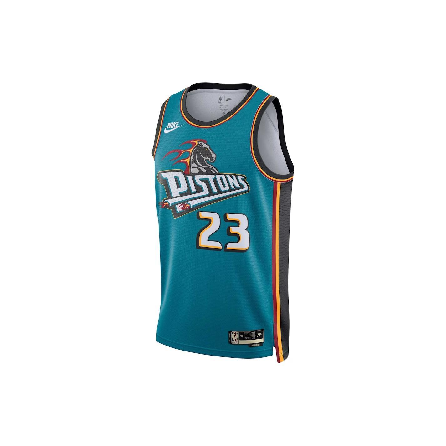 

New Nike Nba Detroit Pistons Cade Cunningham 2022/23 Swingman Jersey DO9445-485 L