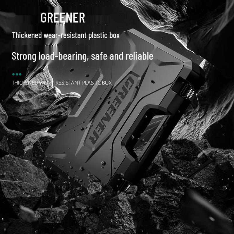 Green Forest 34-Piece Cordless Lithium Electric Drill & Tool Kit CN plug (adapter included)