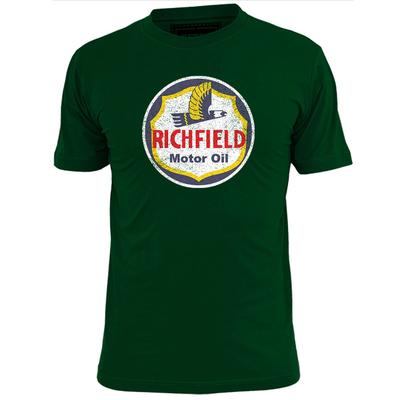 T-shirt da uomo Richfield Vintage Motor Oil Retro Benzina Gas