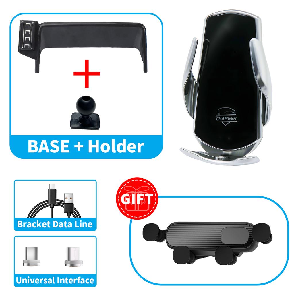 for Mazda MX-5 2016- ND MX5 Miata Roadster Car Phone Holder Screen Fixed Navigation Bracket Base Wireless Charging