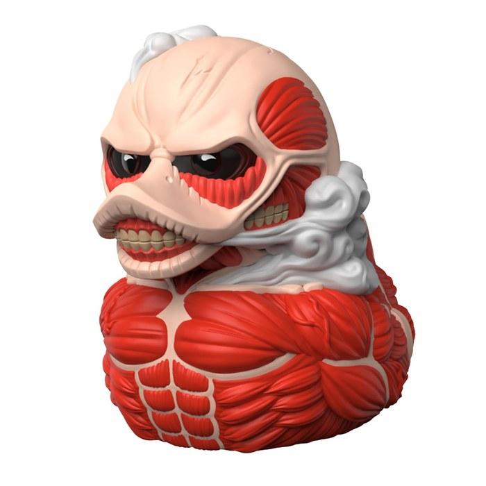 TUBBZ XL: Attack on Titan - Colossal Titan Cosplay Rubber Duck Collection Figure (XL, 10 inches)