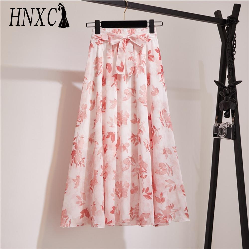 HNXC 17 Farben Damenmode Lässige Sommer-Frühlingsröcke
