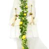 Artificial Lemon Vine Decor Home Dining Table Wedding Party Centerpiece PE Simulation