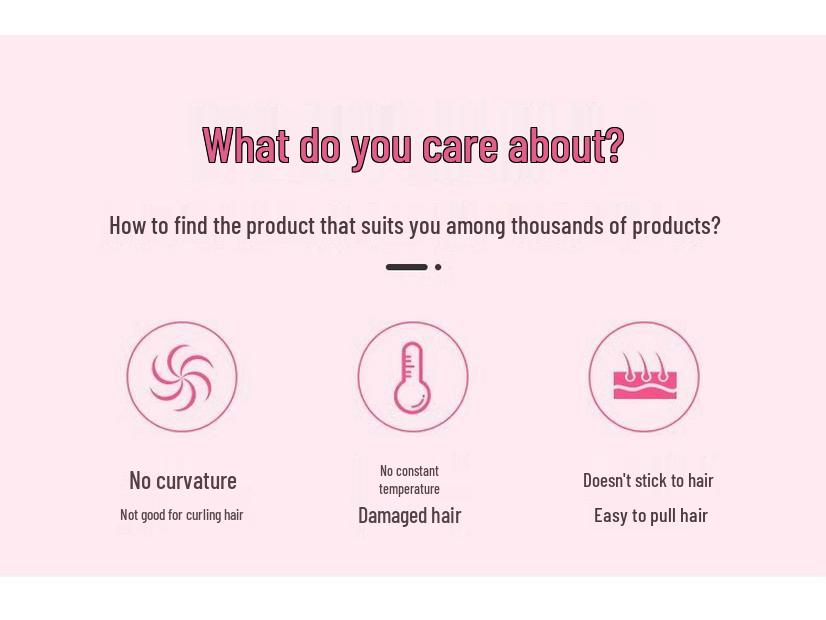 Mini Dual-Use Hair Straightener & Curler for Women & Men - Small Iron for Bangs