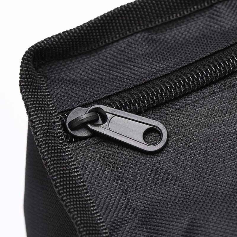 24/36/48Cs Large Capacity Zipper Canvas Pencil Bag Markers Pen Storage Bag Watercolor Pen Stationery Bag