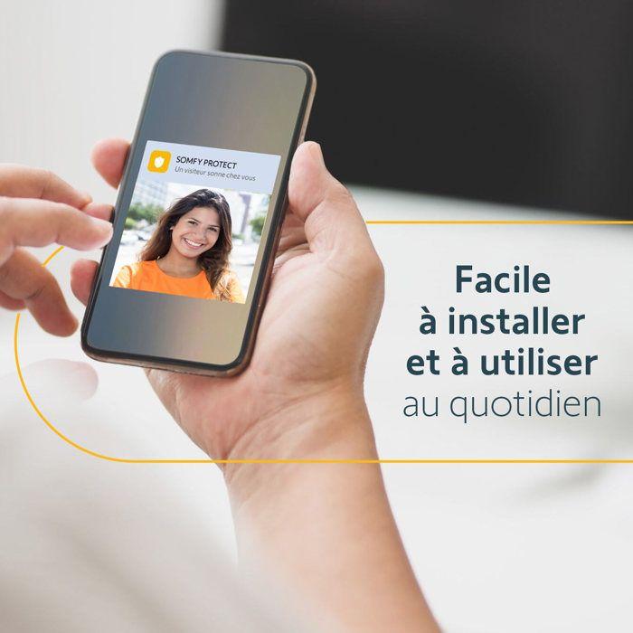 SOMFY 9028474 - Module de connectivité - Pour connecter les visiophones V350, V500 ou V500 PRO io - Application Somfy Protect