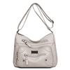 Vintage Shoulder Versatile Large Capacity Casual Diagonal Bag