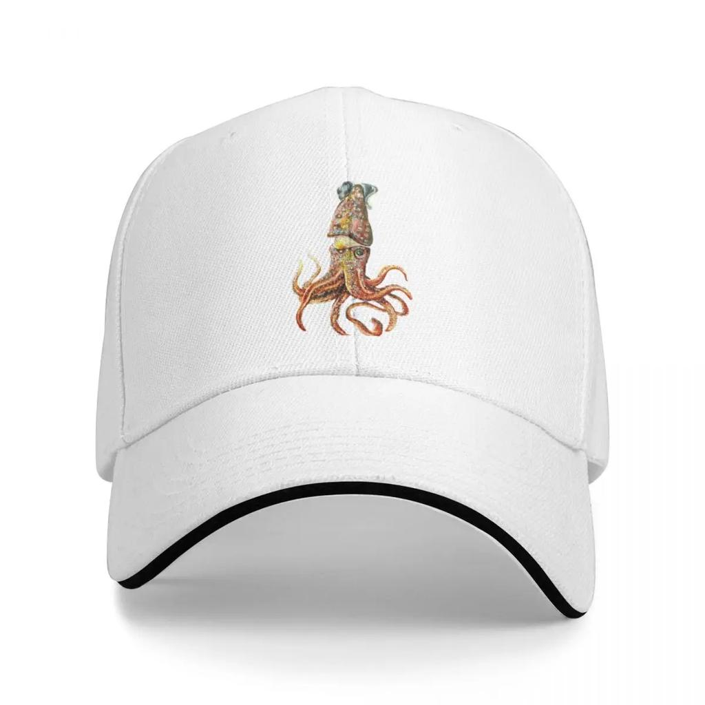 Squid Baseball Cap cute Horse Hat Ladies Unisex's