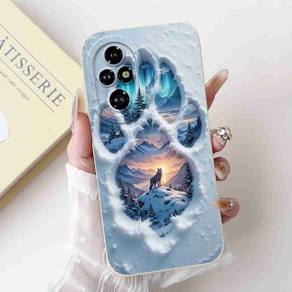 For Honor 200 Pro 5G Case ELP-AN00 Cute Butterfly Rabbit Soft Silicone Cover For Huawei Honor 200Pro ELP-NX9 Phone Shell Fundas