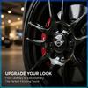 4 Stück 60mm Auto Radnabenkappe Felgenabdeckung Für MINI Cooper One S Clubman R50 R53 R56 R60 F55 F56 R57 R58 R59