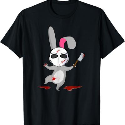 Killer Bunny - Cute And Bloody Animal - T-Shirt