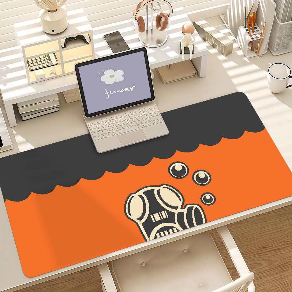 Game T-TF2 Mouse Pad Anti Slip Rubber Edge Locked Thickened Laptop Gaming Desk Mat