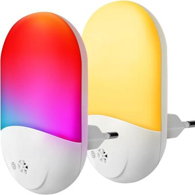 Smart Night Light: Creative Bedside Lamp & Plug-In Corridor Light, Ideal for Breastfeeding & Light-Controlled Environments