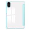 For iPhone 15 Pro Max Case PU Leather + PC Splicing Anti-Slip Phone Cover