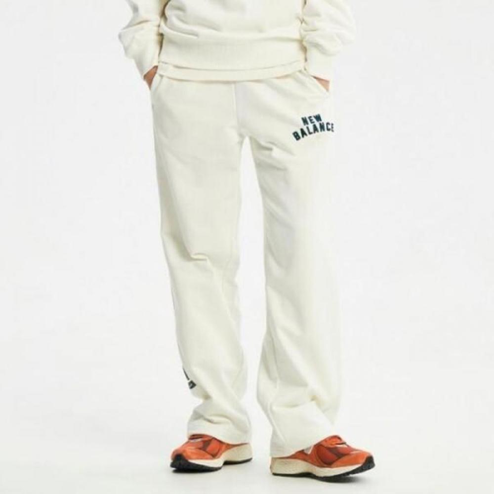 

New Balance Uni Sports Club Wide Pants Nbmle11213 64 creamy/80