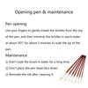 7Pcs Wood Handle Bristle Paint Brush Artist Paint Brush for Acrylic Oil Gouache Watercolor and Rock Canvas Painting