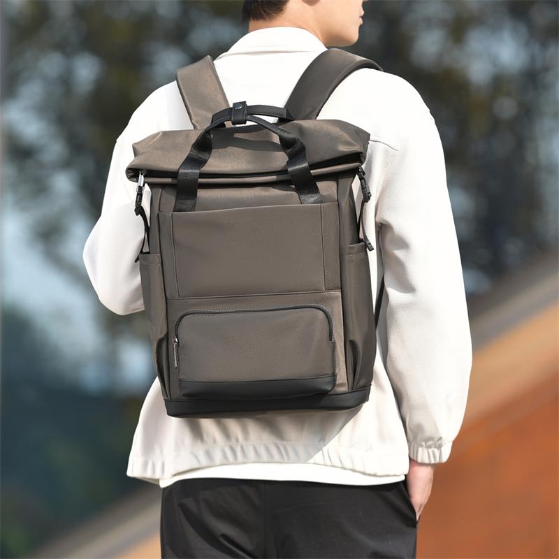 Business Backpack Men's Outdoor Travel Large Capacity Backpack Commuter Student Schoolbag