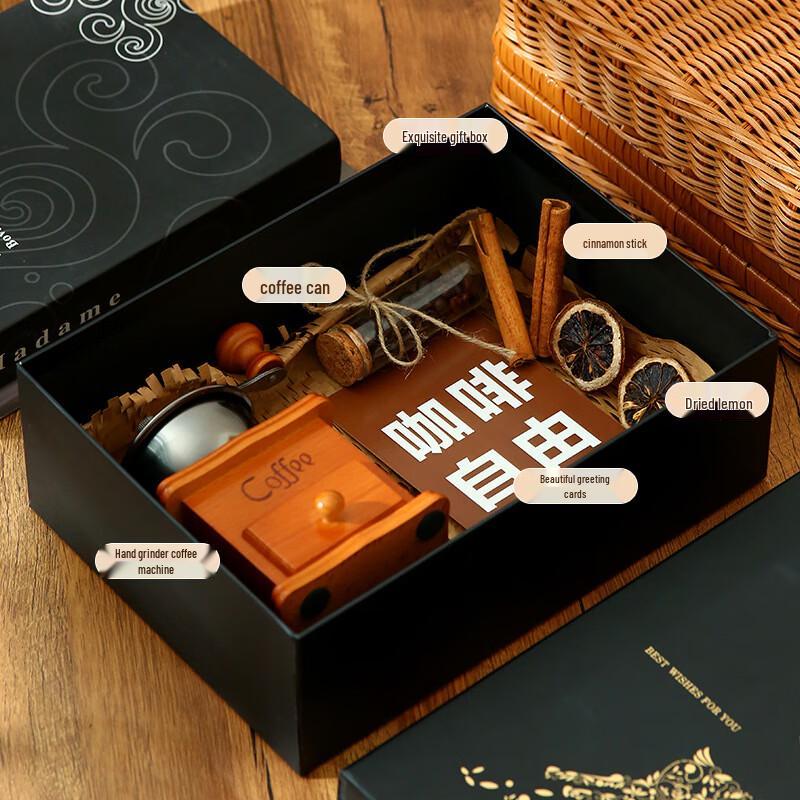 WJ Manual Coffee Grinder Gift Set L