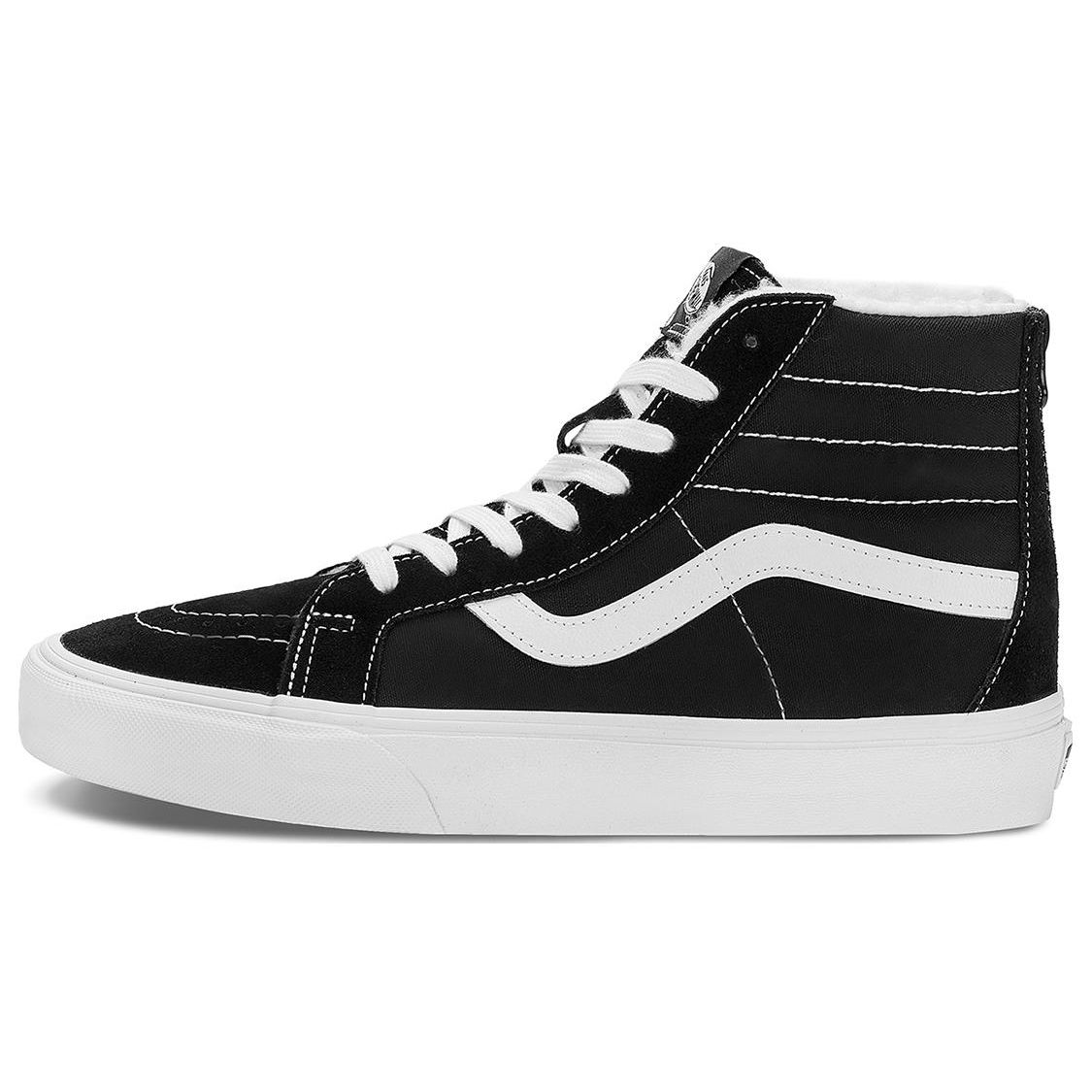 

Vans Sk8 Кожа Американский Уличный Стиль Флис Высокие Кеды для Скейтборда Унисекс Кроссовки Черные VN0A5KRCBPR 35