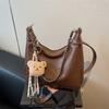 Large-capacity bag women's 2025 new summer versatile shoulder messenger bag casual niche chain dumpling bag