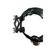 6-Inch Jazz Drum Percussion Stand with Clamping Cymbal and Bell Extension