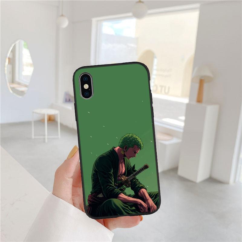 One Piece Zoro Soft Shell Phone Case for Samsung Galaxy Note 10 20 S23 S24 S25 Ultra FE Plus Edge Lite A02S A35 A07 A17