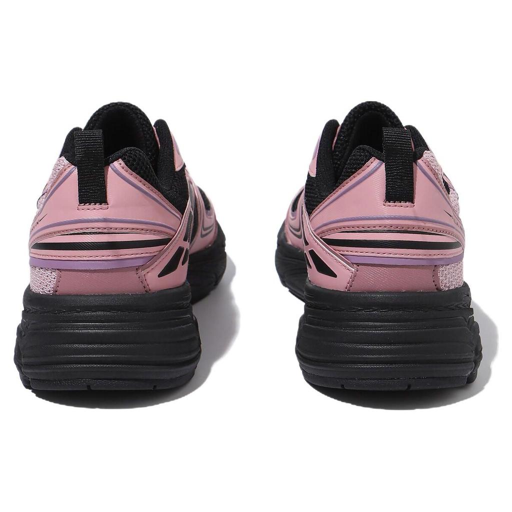 Fila Interrun Bequeme Trendige Low-Top Freizeitschuhe Damen Sneaker Schwarz Pink 1RM02699F_651