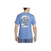 New Nike T Shirts Men Blue FD0138-456