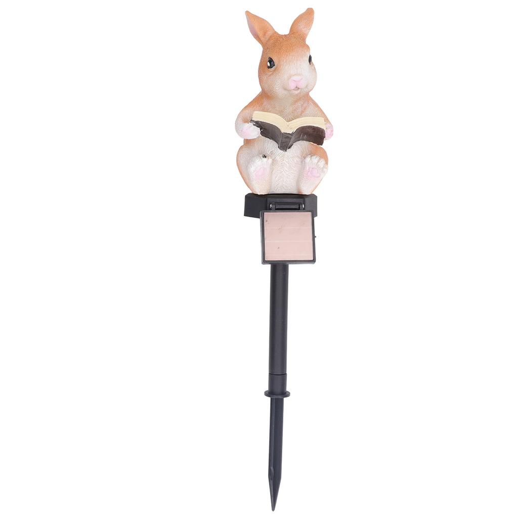 Outdoor Solar Sensor Light Waterproof Garden Decoration Solar Rabbit Statue Light