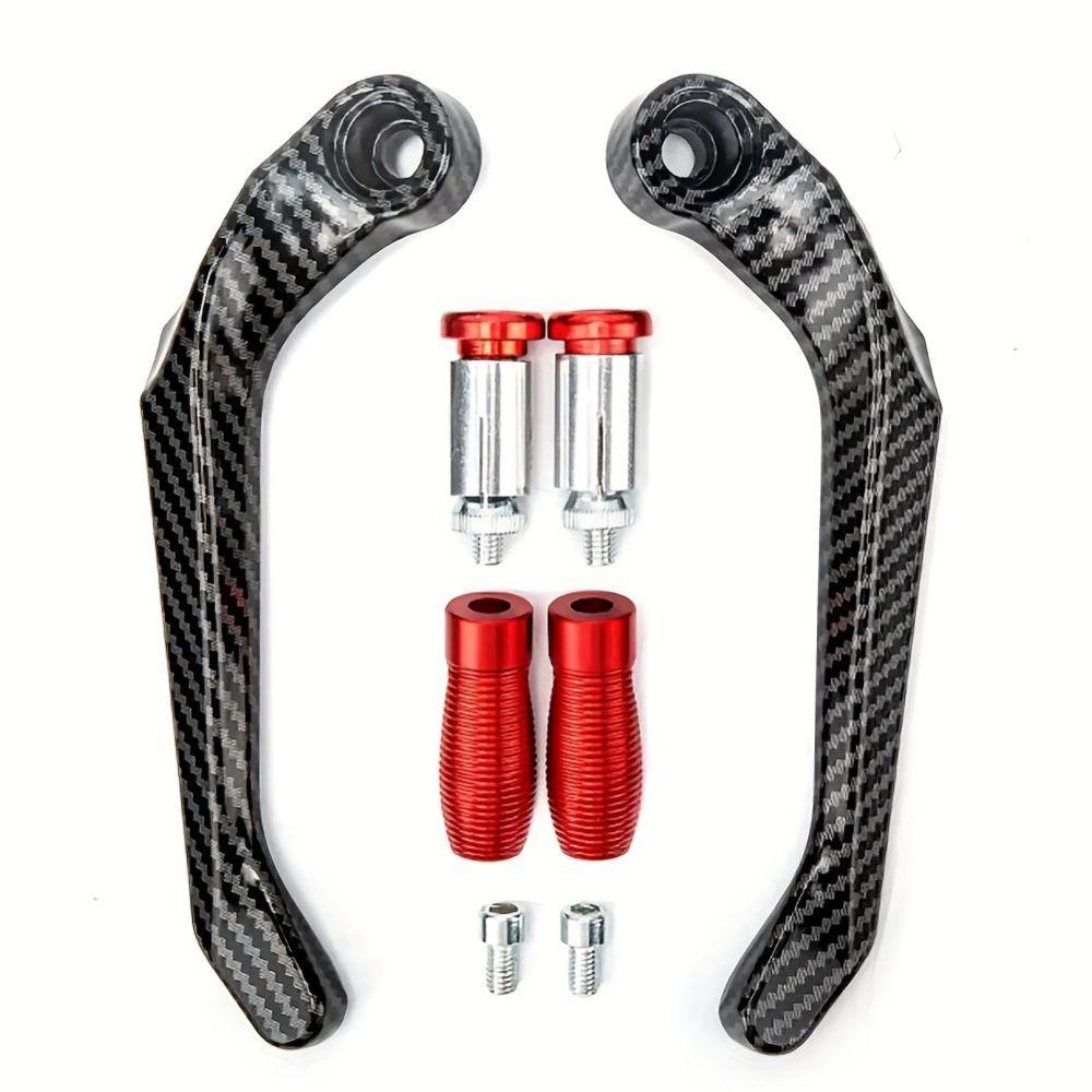 Universal Motorcycle CNC Aluminum Alloy Handlebar Brake Clutch Lever Hand Guard Protector Modification Motorbike Moto Handguard