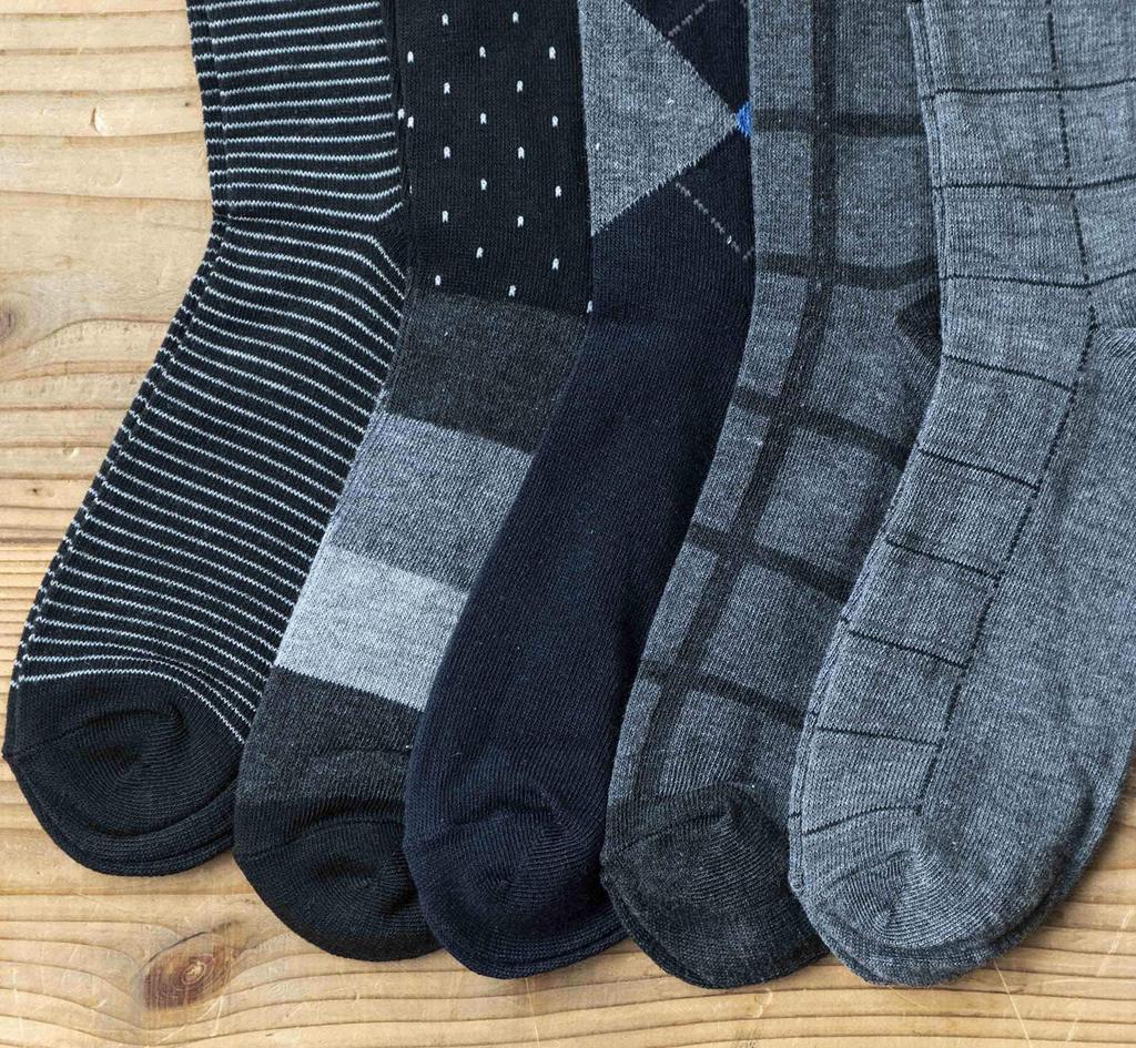 HARUSAKU Business Sizes cm of Sizes 25cm Men's Socks, Formal, 25-29 (Set 10, - 27cm)