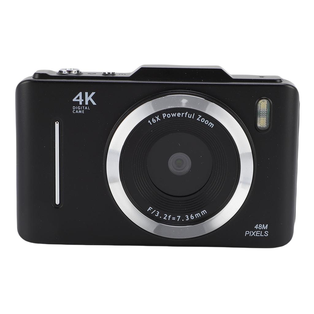 4K Digital Camera for Photography Autofocus 48MP HD Camera with Anti Shake 16X Digital Zoom 2.8 Inch Screen