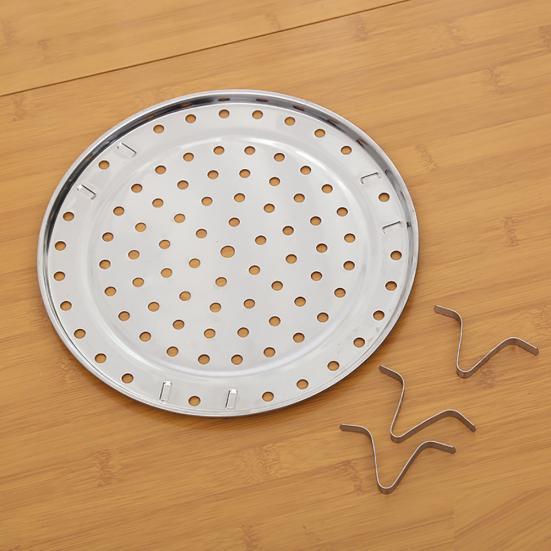 Stainless Steel Steamer Rack Insert Stock Pot Steaming Tray Stand Cookware