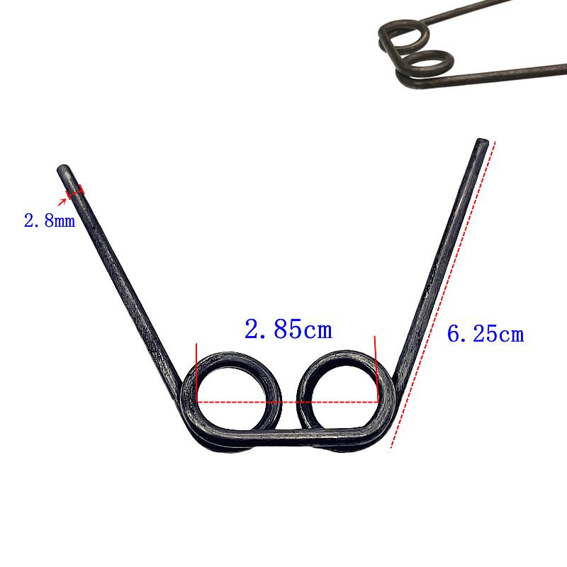 Çocuk Scooter Aksesuarları Direksiyon Geri Tepme Yayı Hızlı Serbest Bırakma Çubuğu Çocuk Üç veya Dört Tekerlekli Gergi Yayı