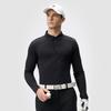 New FILA Golf Series Polo Shirt Men's Pitch Black A11M445208F-BK