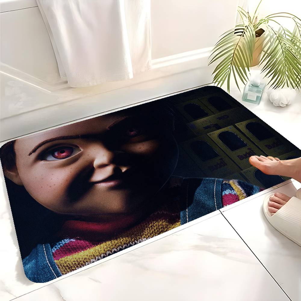 Horror C-Childs Play Kitchen Mat Nordic Style Bedroom Living Room Doormat Home Balcony Anti-Slip Welcome Rug