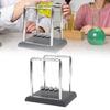Newtons Cradle Balance Balls with Base Physics Toys for Physics Learning And Desk Decoration